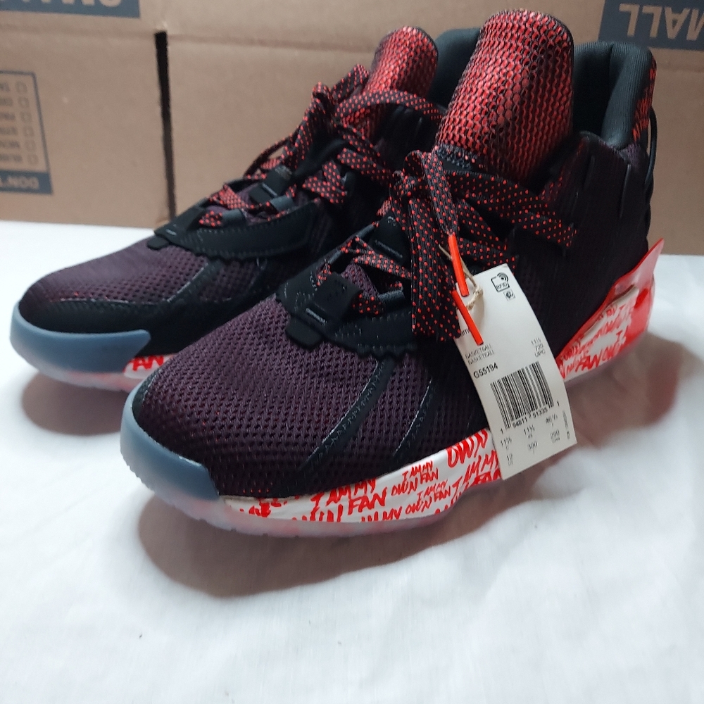 Adidas Dame 7 “I AM MY OWN FAN” Men’s Size 12 G55194 Basketball Shoes.